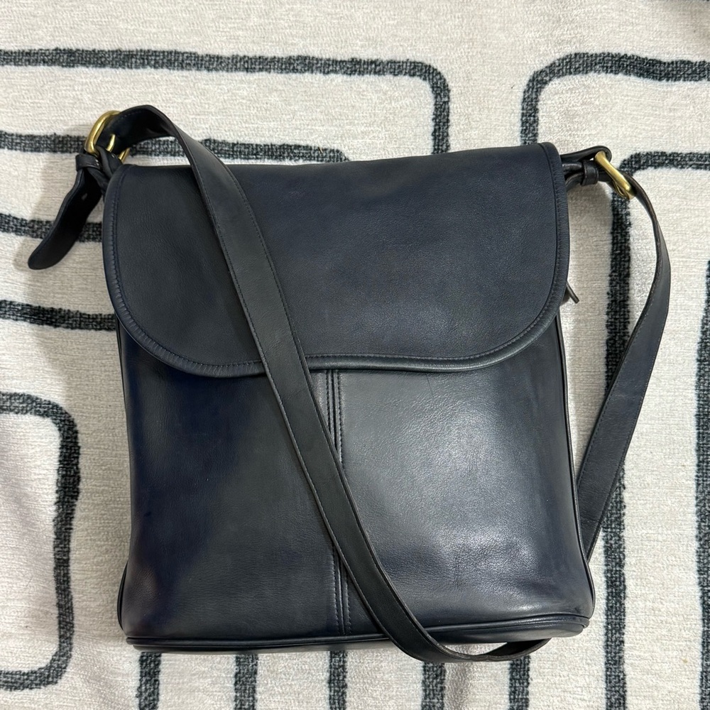 Coach Whitney Purse- Navy - Picture 1 of 6
